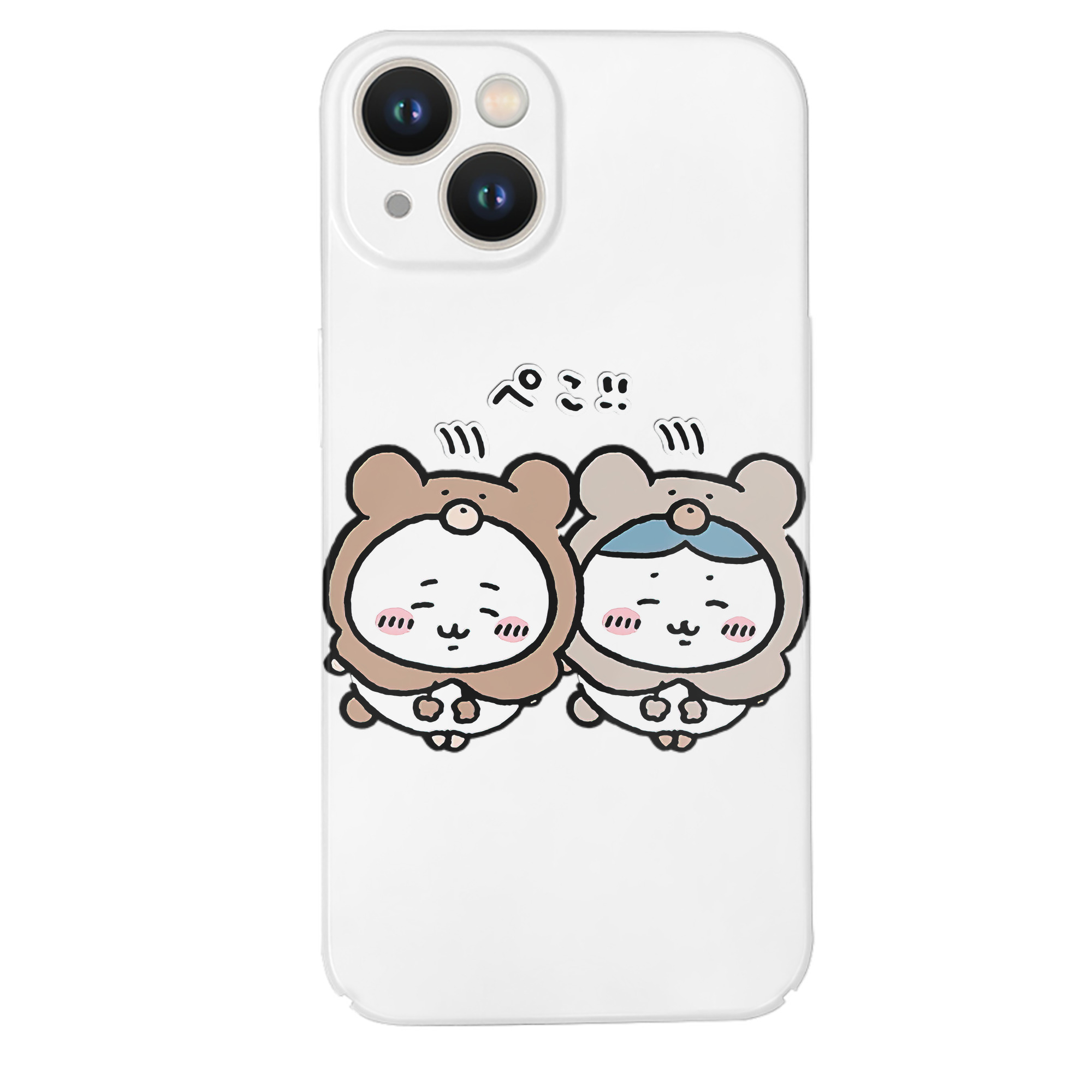 （画像用） ちいかわ ハチワレ Chii-kawa hachiware 【iPhone 14シリーズ対応】ハードケース