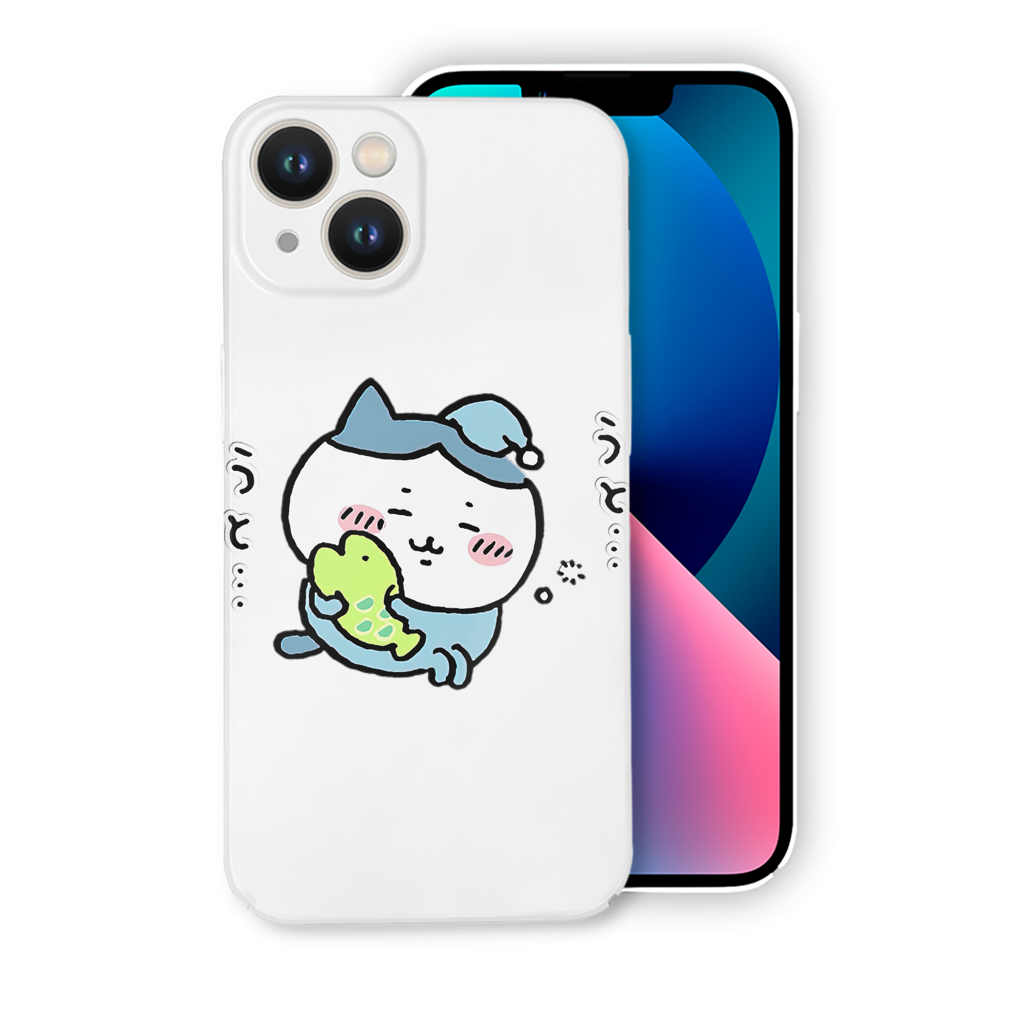（画像用） ちいかわ ハチワレ Chii-kawa hachiware 【iPhone 14シリーズ対応】ハードケース