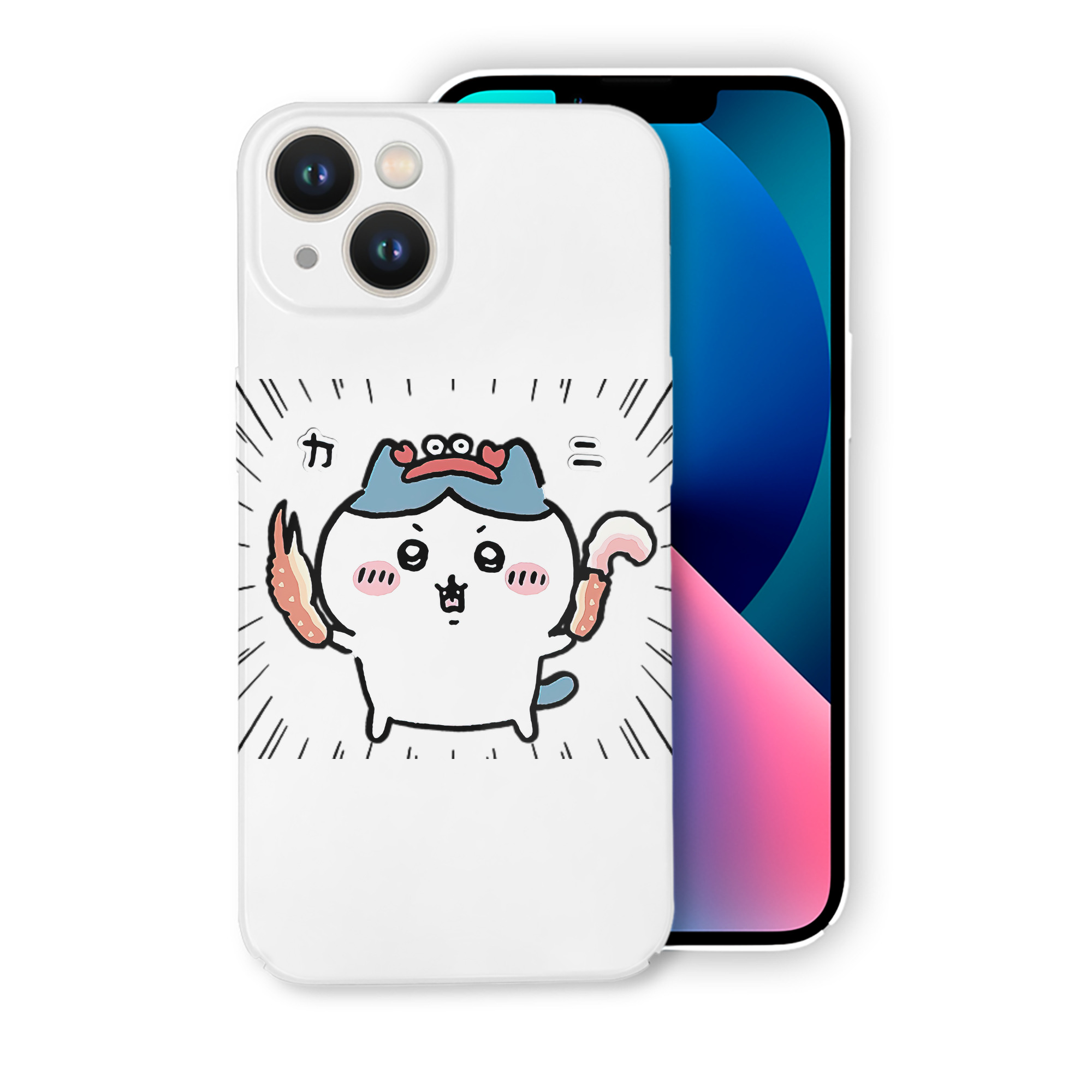 （画像用） ちいかわ ハチワレ Chii-kawa hachiware 【iPhone 14シリーズ対応】ハードケース