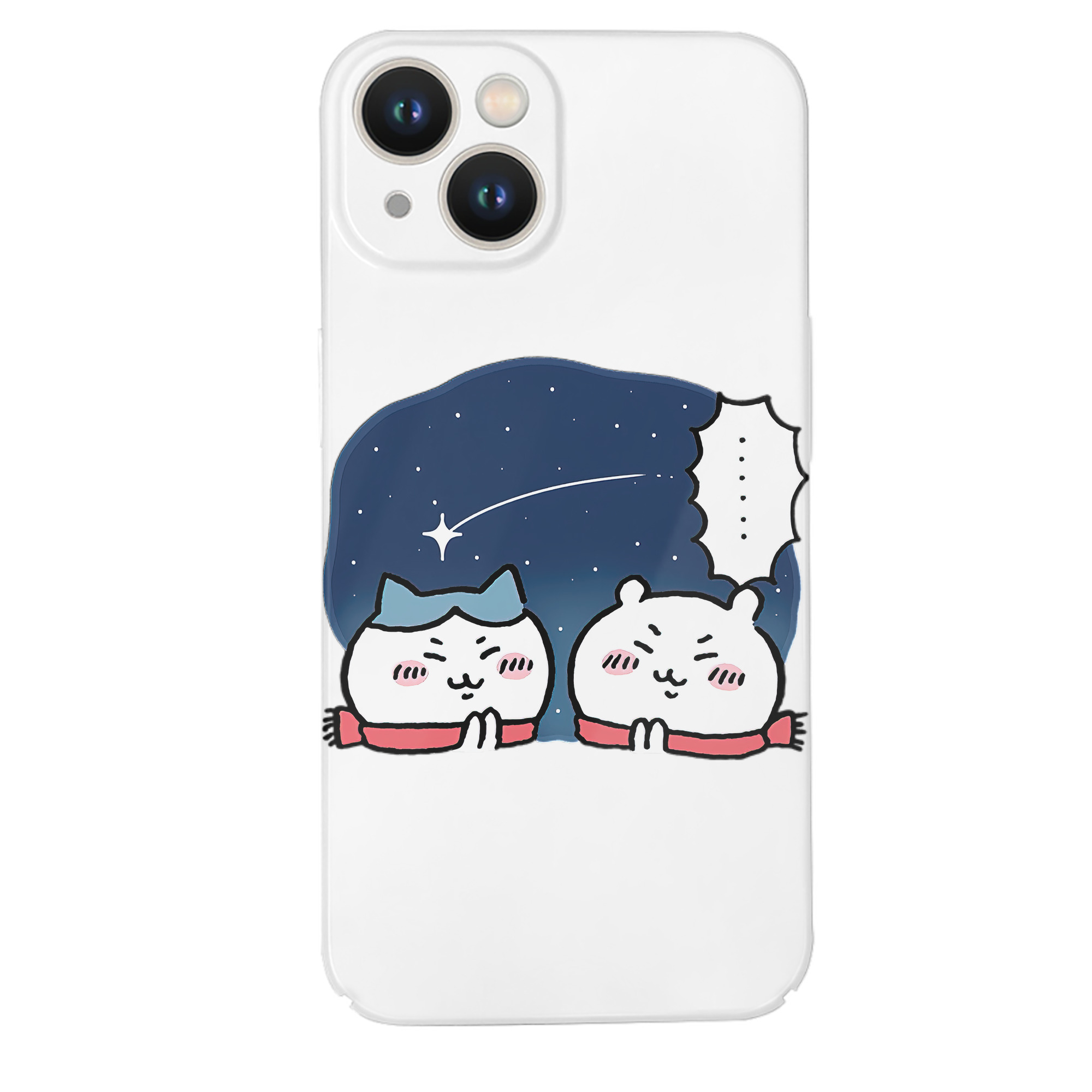 （画像用） ちいかわ ハチワレ Chii-kawa hachiware 【iPhone 14シリーズ対応】ハードケース