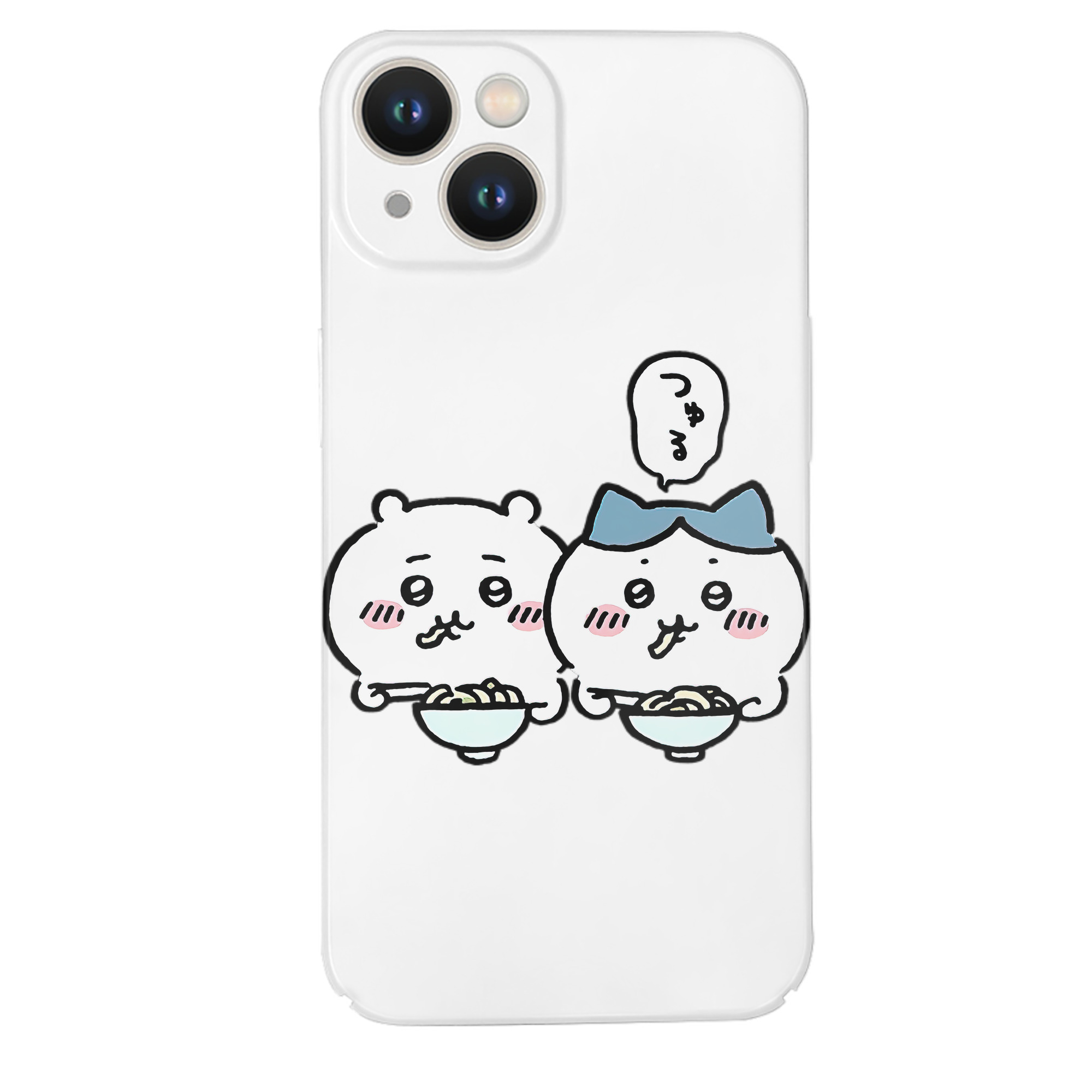 （画像用） ちいかわ ハチワレ Chii-kawa hachiware 【iPhone 14シリーズ対応】ハードケース