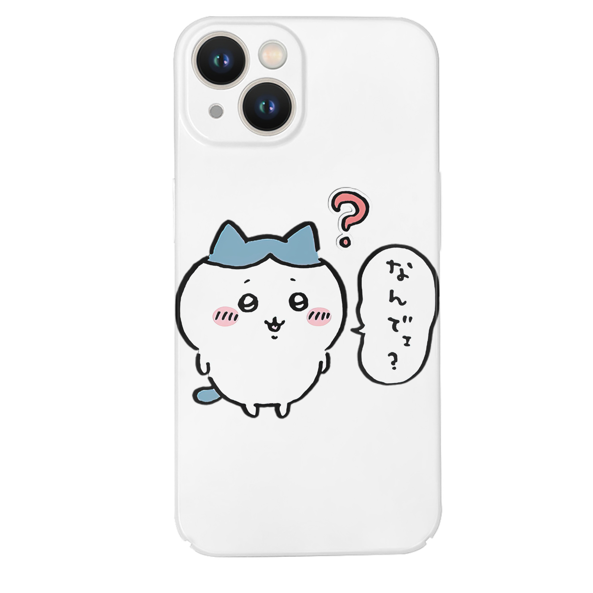 （画像用） ちいかわ ハチワレ Chii-kawa hachiware 【iPhone 14シリーズ対応】ハードケース