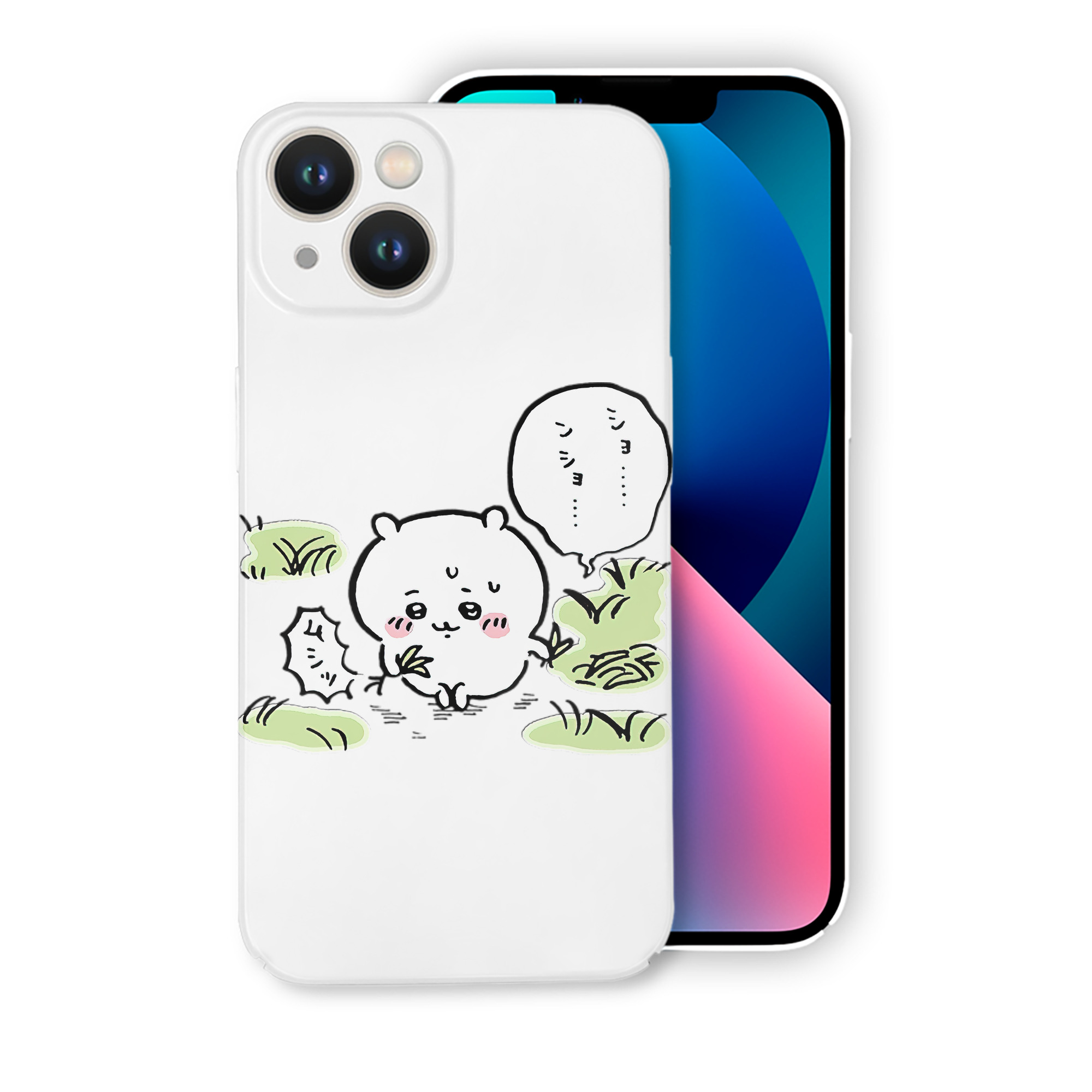 （画像用） ちいかわ ちいかわ Chii-kawa chiikawa 【iPhone 14シリーズ対応】ハードケース