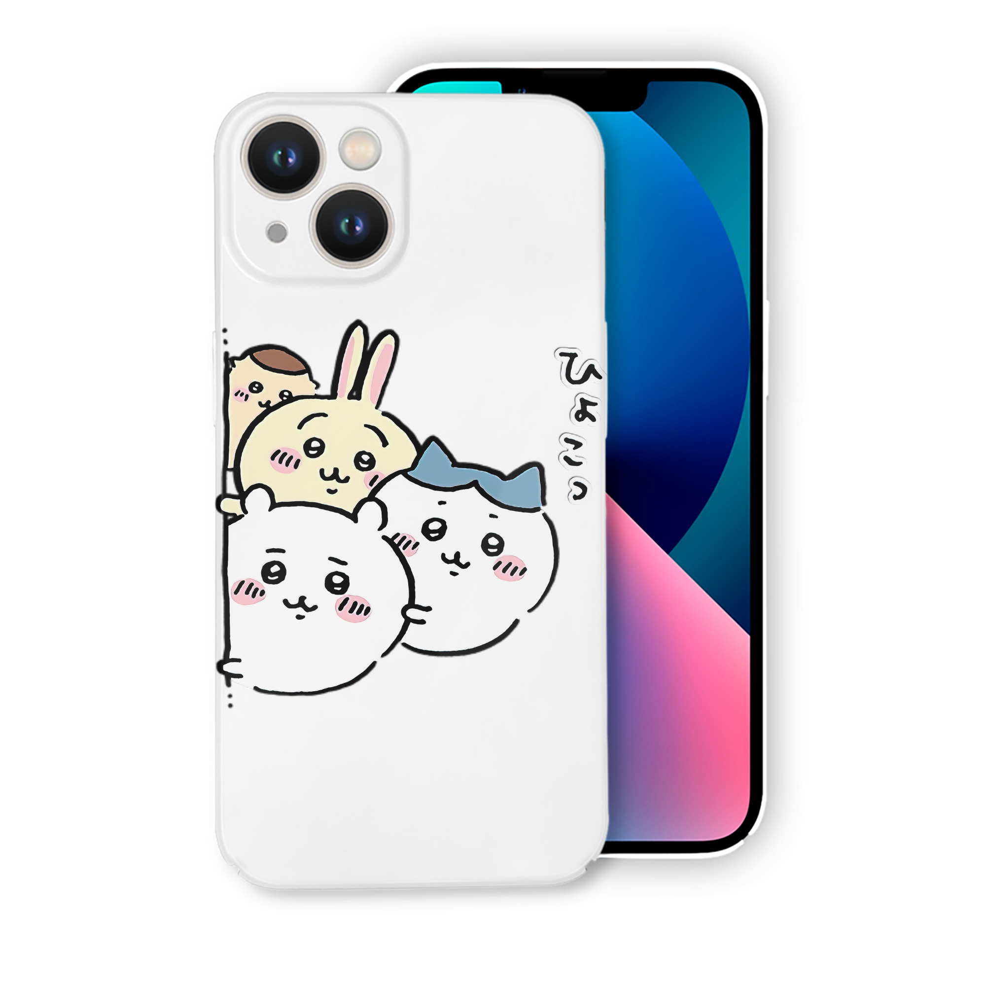 （画像用） ちいかわ ちいかわ Chii-kawa chiikawa 【iPhone 14シリーズ対応】ハードケース
