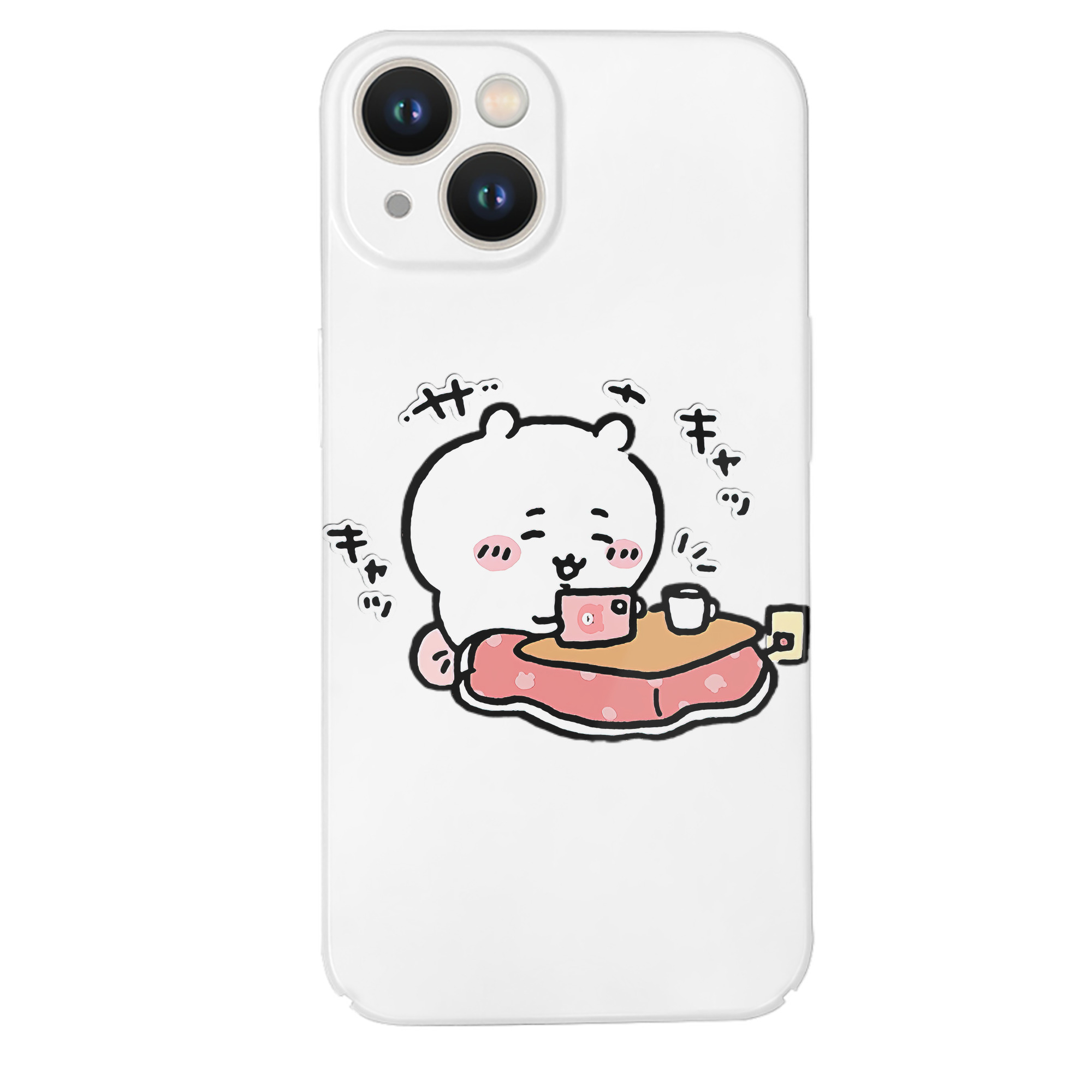 （画像用） ちいかわ ちいかわ Chii-kawa chiikawa 【iPhone 14シリーズ対応】ハードケース