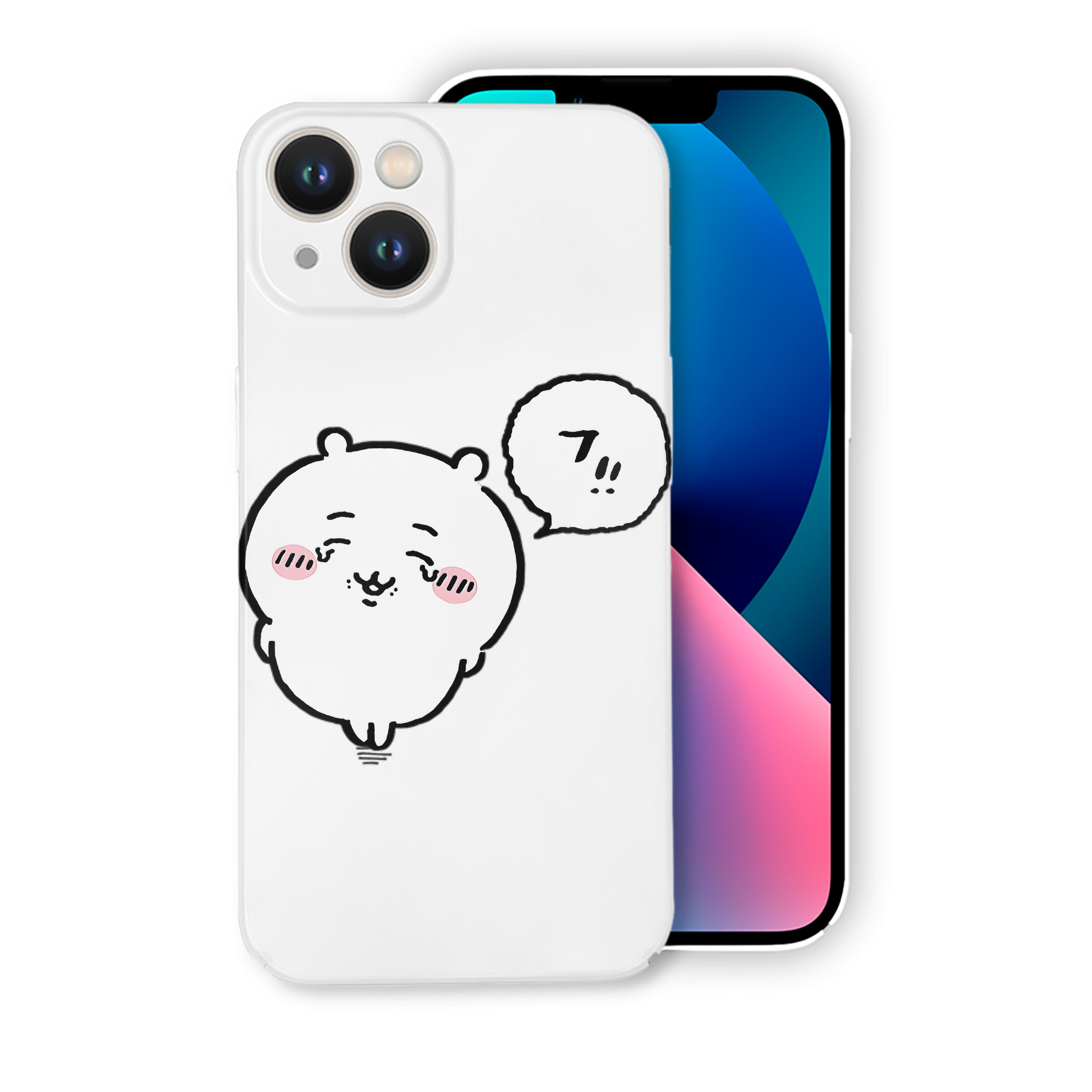 （画像用） ちいかわ ちいかわ Chii-kawa chiikawa 【iPhone 14シリーズ対応】ハードケース