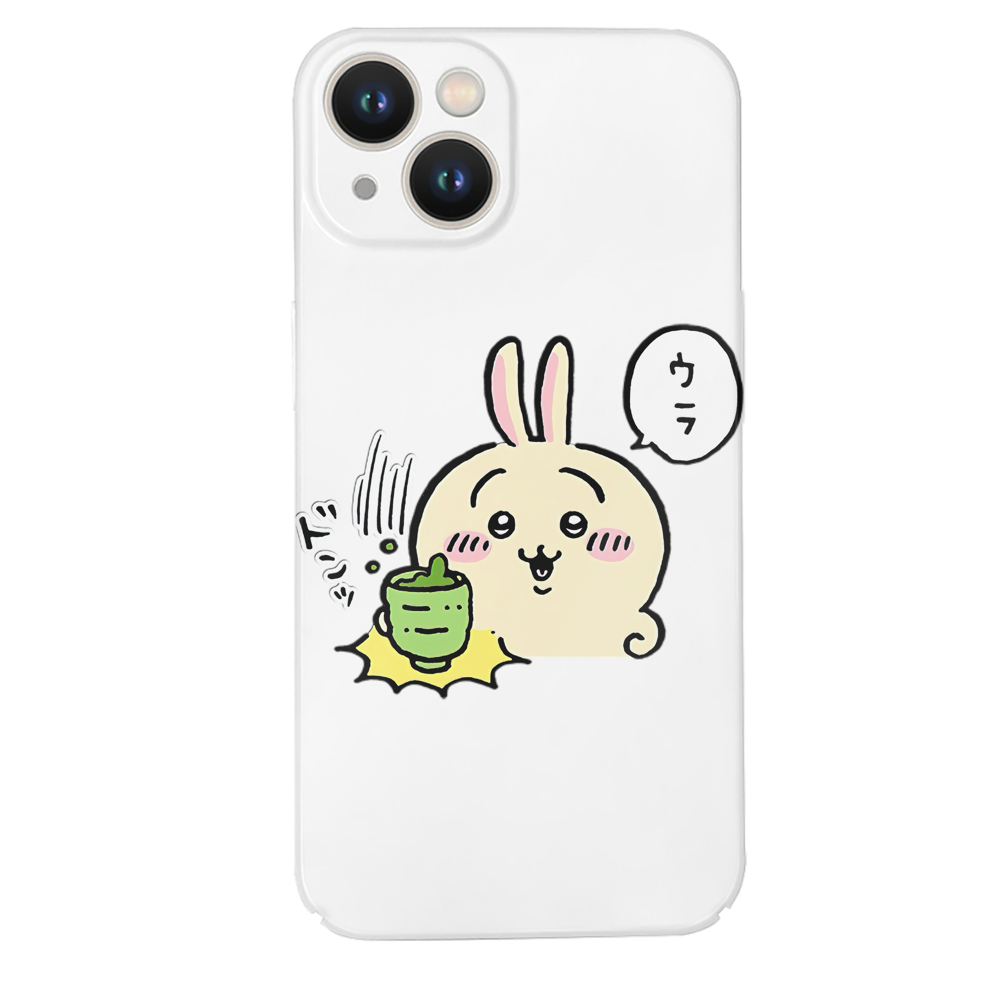 （画像用） ちいかわ うさぎ Chii-kawa usagi 【iPhone 14シリーズ対応】ハードケース