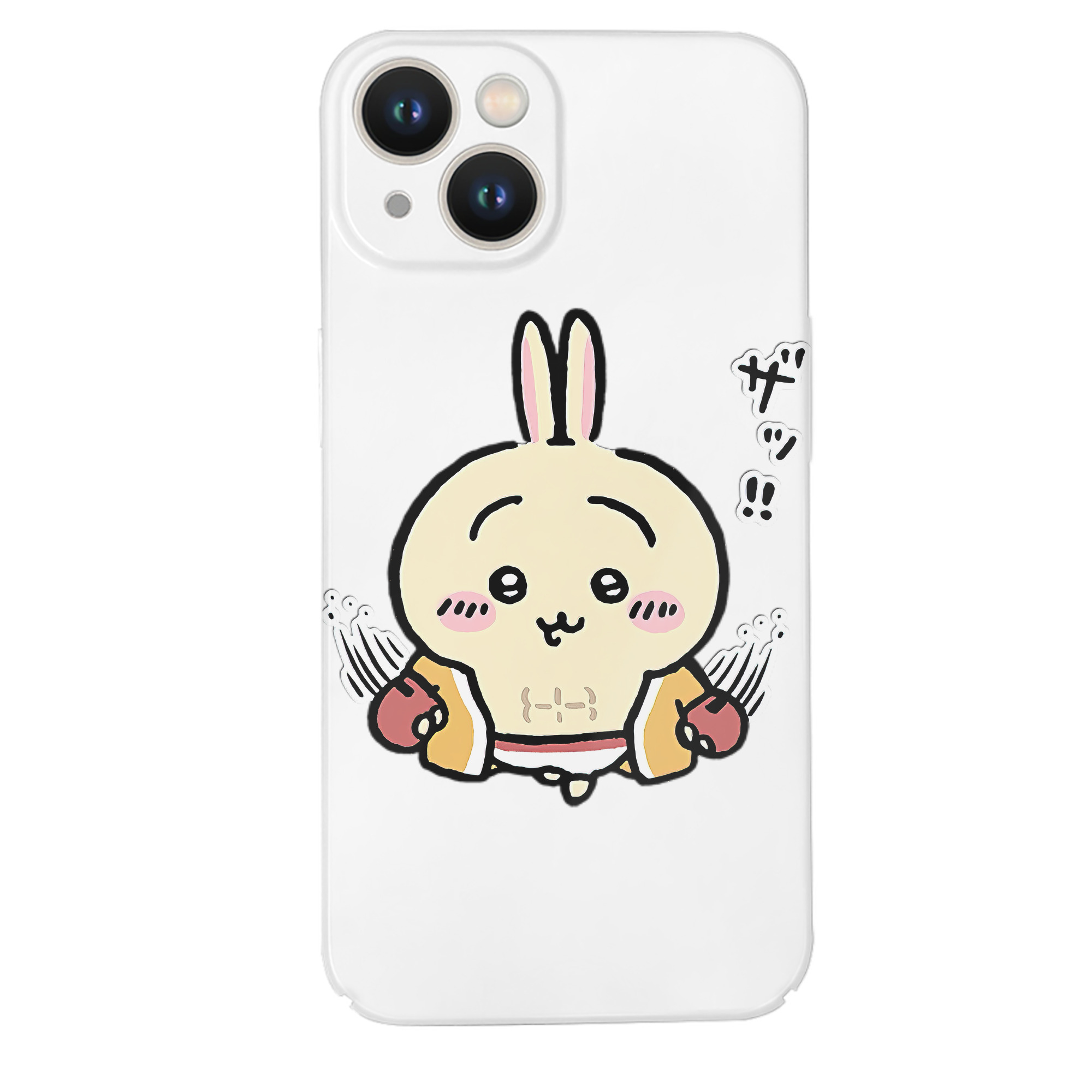 （画像用） ちいかわ うさぎ Chii-kawa usagi 【iPhone 14シリーズ対応】ハードケース