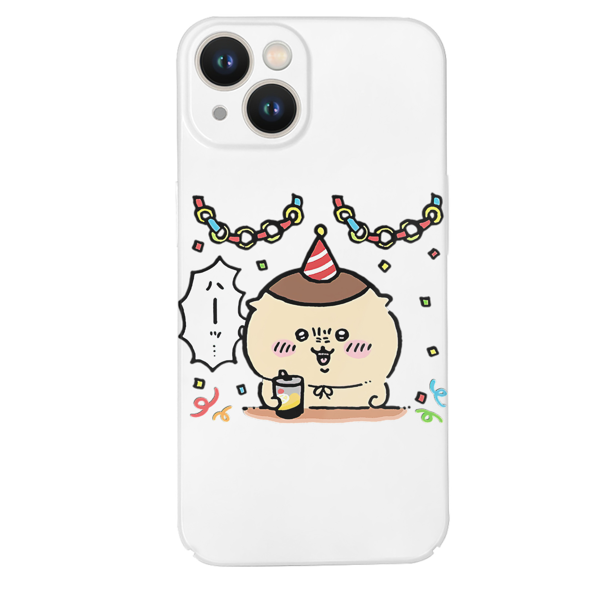 （画像用） ちいかわ くりまんじゅう Chii-kawa kuri manjū 【iPhone 14シリーズ対応】ハードケース