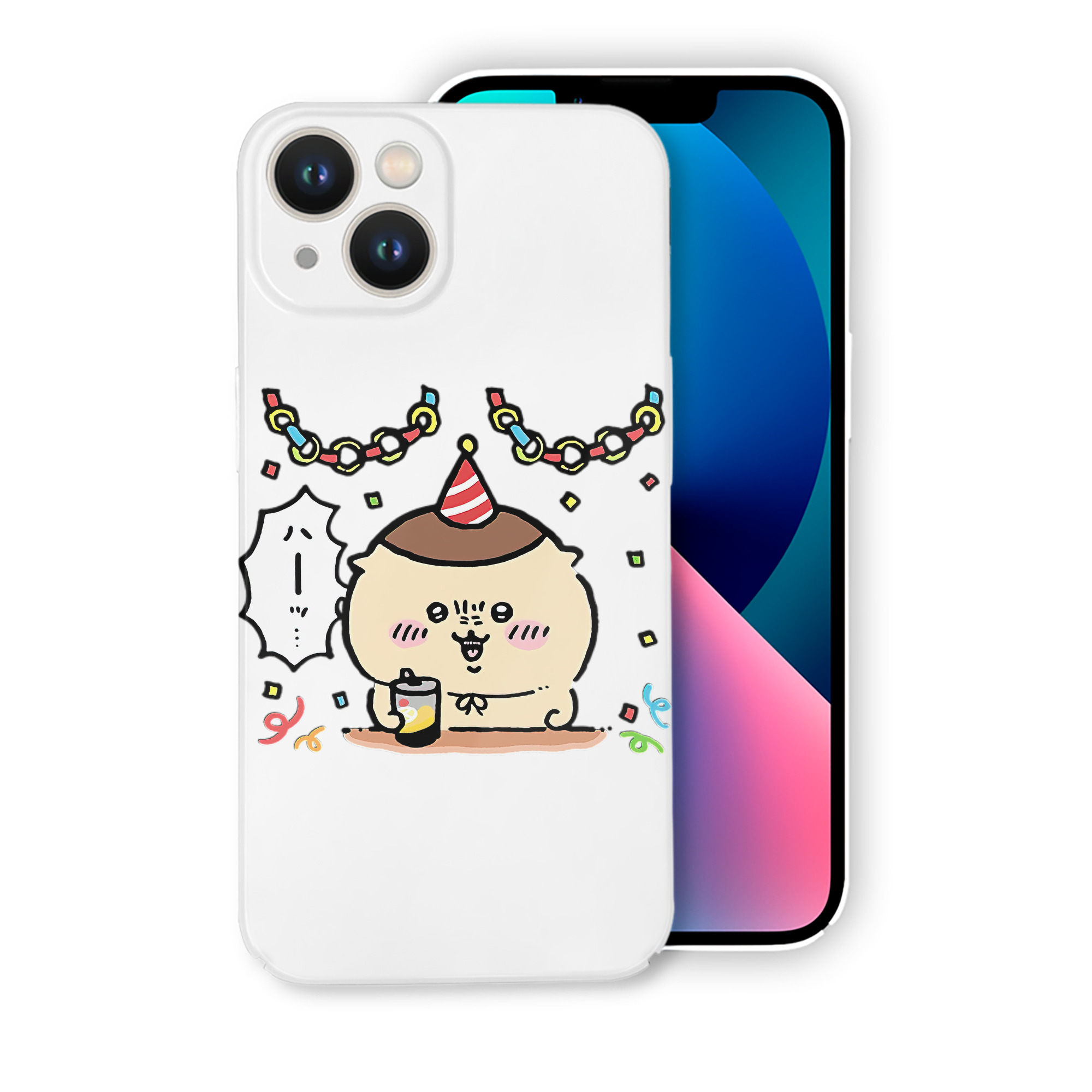 （画像用） ちいかわ くりまんじゅう Chii-kawa kuri manjū 【iPhone 14シリーズ対応】ハードケース