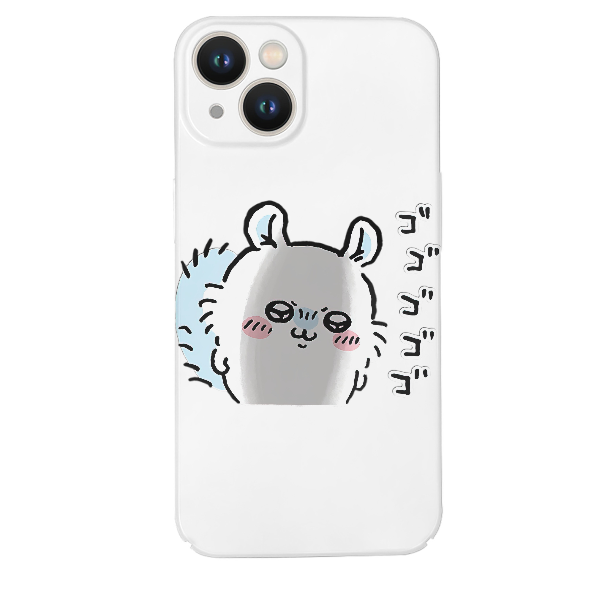 （画像用） ちいかわ モモンガ Chii-kawa Momonga 【iPhone 14シリーズ対応】ハードケース
