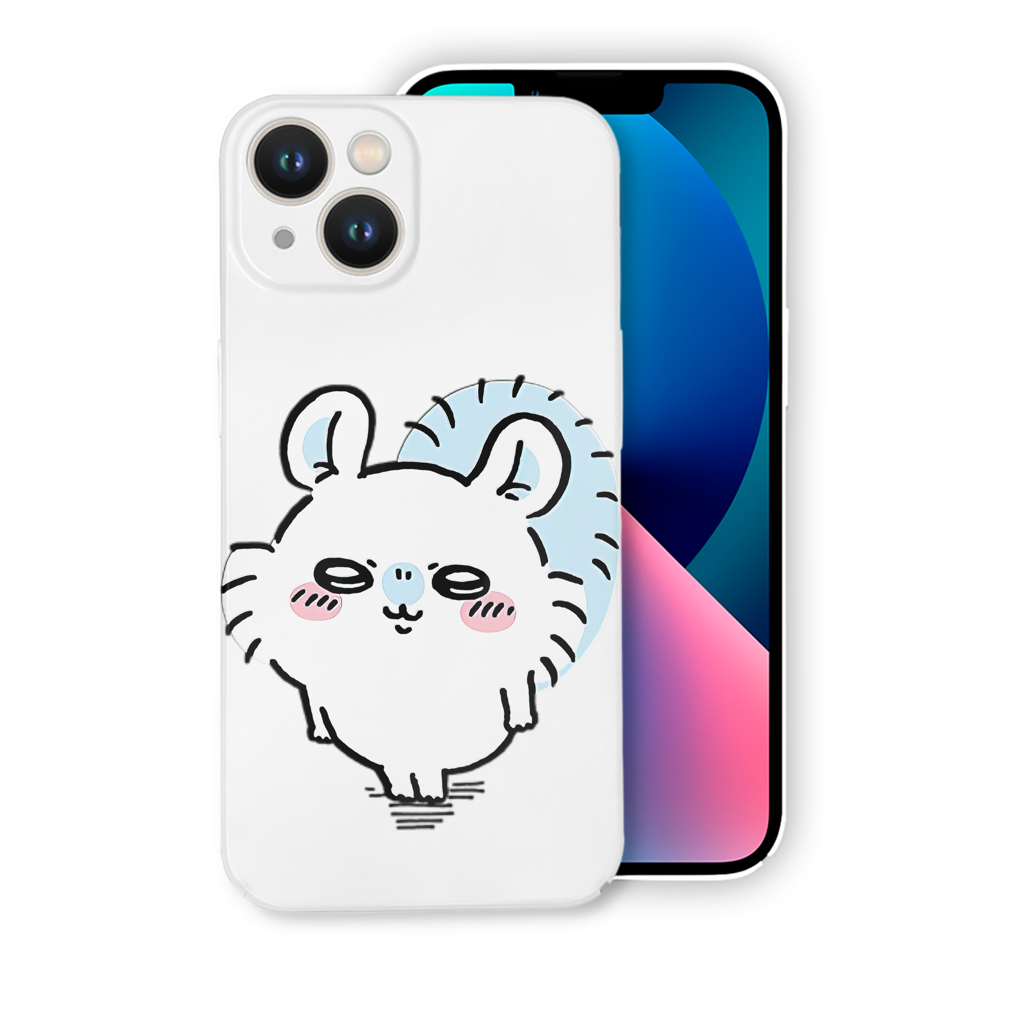 （画像用） ちいかわ モモンガ Chii-kawa Momonga 【iPhone 14シリーズ対応】ハードケース