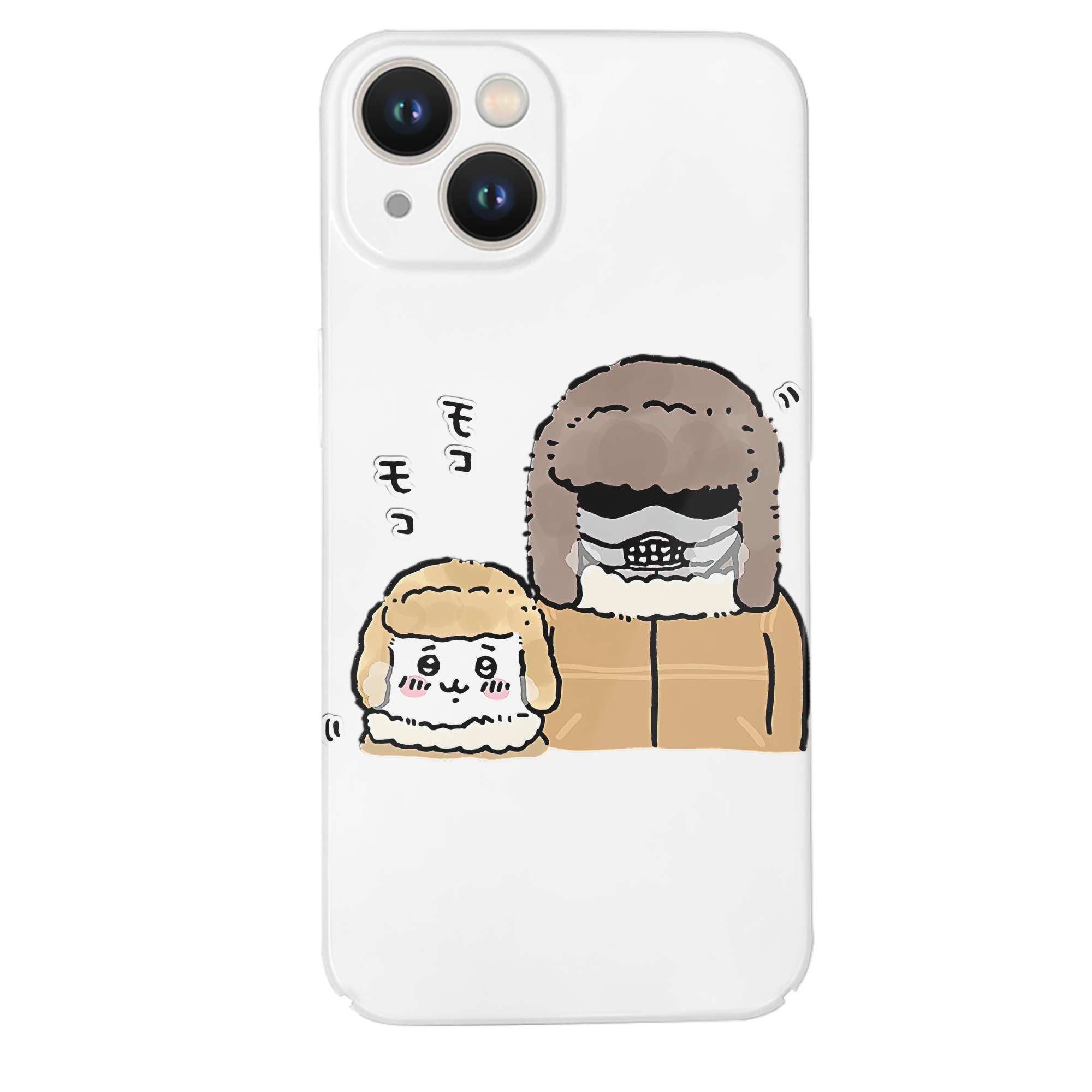 （画像用） ちいかわ 労働の鎧さん Chii-kawa Mr. Armor of Labor 【iPhone 14シリーズ対応】ハードケース