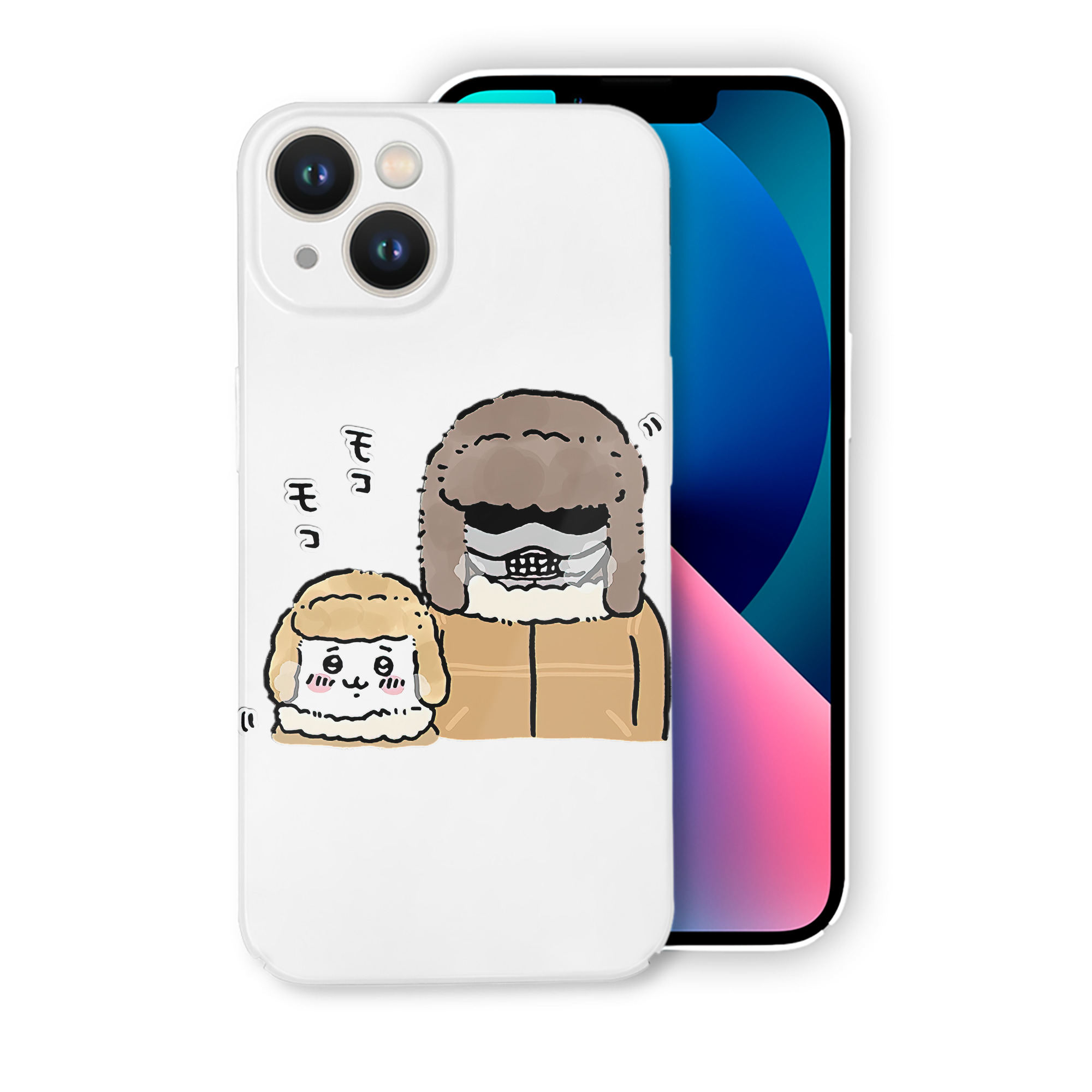 （画像用） ちいかわ 労働の鎧さん Chii-kawa Mr. Armor of Labor 【iPhone 14シリーズ対応】ハードケース