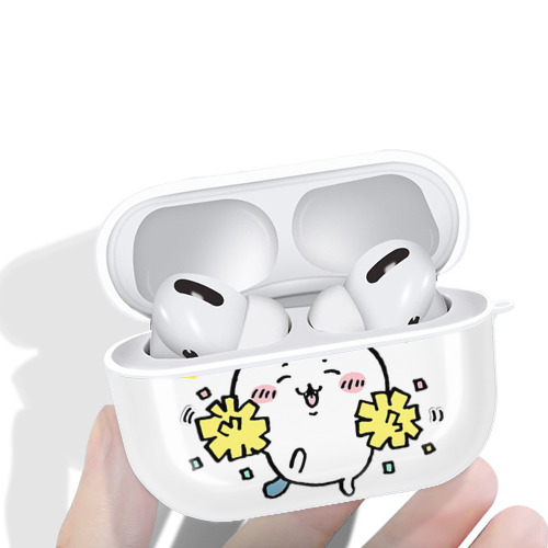 ちいかわ ハチワレ Chii-kawa hachiware 【AirPods Pro用】ハードシェル保護ケース 耐衝撃・防指紋・カラビナ付き商品仕様