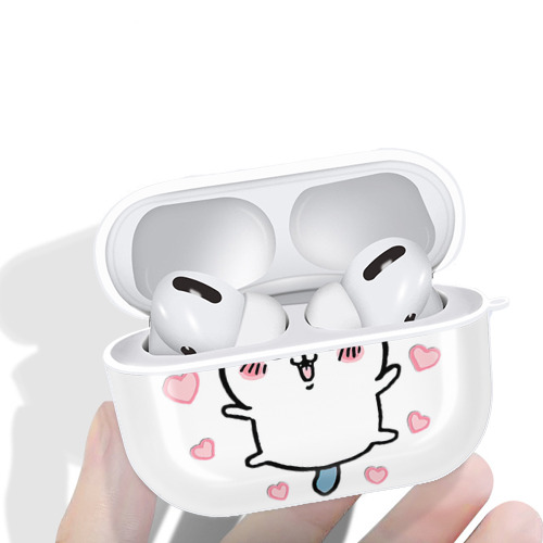 ちいかわ ハチワレ Chii-kawa hachiware 【AirPods Pro用】ハードシェル保護ケース 耐衝撃・防指紋・カラビナ付き商品仕様