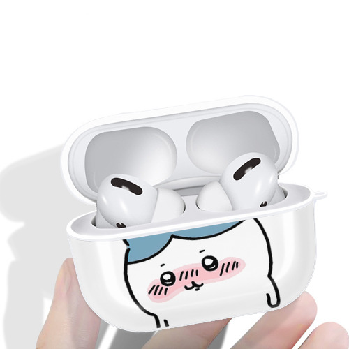 ちいかわ ハチワレ Chii-kawa hachiware 【AirPods Pro用】ハードシェル保護ケース 耐衝撃・防指紋・カラビナ付き商品仕様
