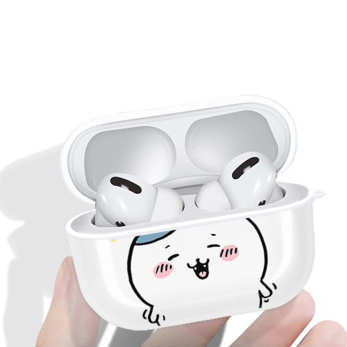 ちいかわ ハチワレ Chii-kawa hachiware 【AirPods Pro用】ハードシェル保護ケース 耐衝撃・防指紋・カラビナ付き商品仕様