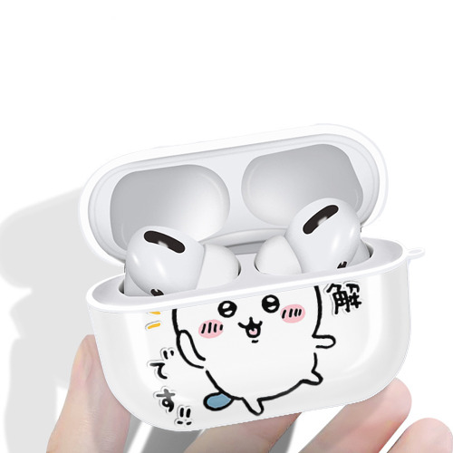 ちいかわ ハチワレ Chii-kawa hachiware 【AirPods Pro用】ハードシェル保護ケース 耐衝撃・防指紋・カラビナ付き商品仕様