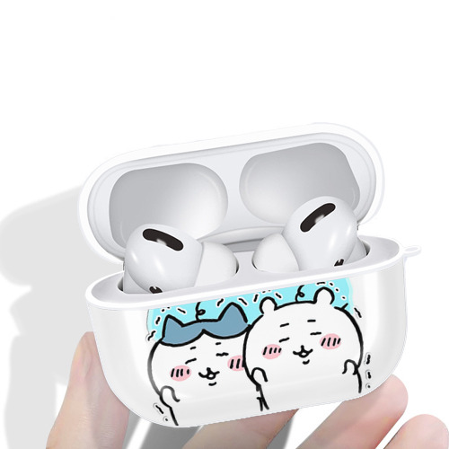 ちいかわ ハチワレ Chii-kawa hachiware 【AirPods Pro用】ハードシェル保護ケース 耐衝撃・防指紋・カラビナ付き商品仕様