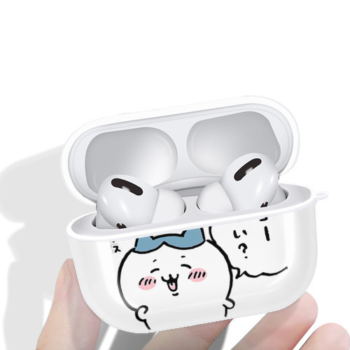 ちいかわ ハチワレ Chii-kawa hachiware 【AirPods Pro用】ハードシェル保護ケース 耐衝撃・防指紋・カラビナ付き商品仕様
