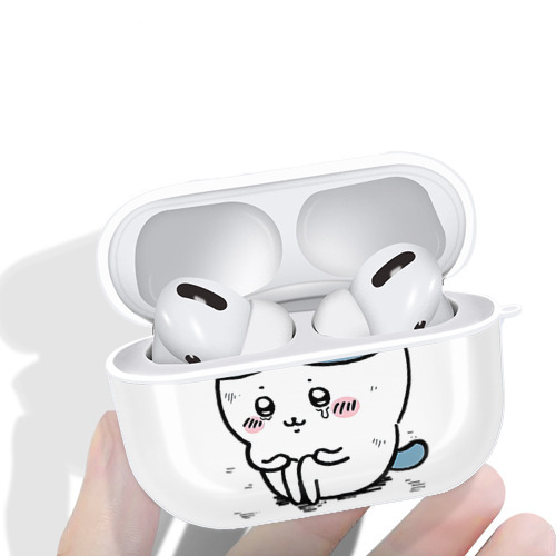 ちいかわ ハチワレ Chii-kawa hachiware 【AirPods Pro用】ハードシェル保護ケース 耐衝撃・防指紋・カラビナ付き商品仕様