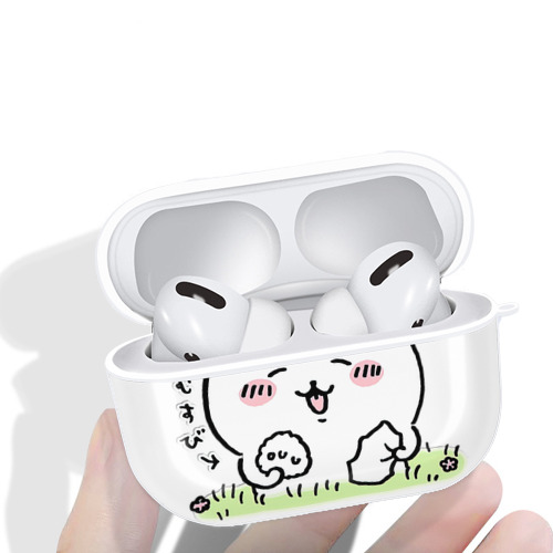 ちいかわ ハチワレ Chii-kawa hachiware 【AirPods Pro用】ハードシェル保護ケース 耐衝撃・防指紋・カラビナ付き商品仕様