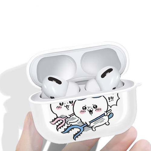 ちいかわ ハチワレ Chii-kawa hachiware 【AirPods Pro用】ハードシェル保護ケース 耐衝撃・防指紋・カラビナ付き商品仕様