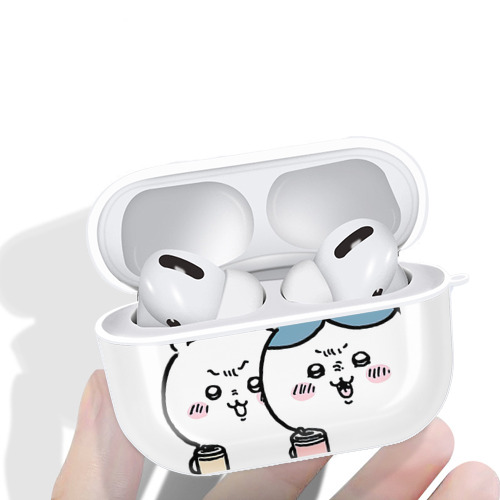 ちいかわ ハチワレ Chii-kawa hachiware 【AirPods Pro用】ハードシェル保護ケース 耐衝撃・防指紋・カラビナ付き商品仕様