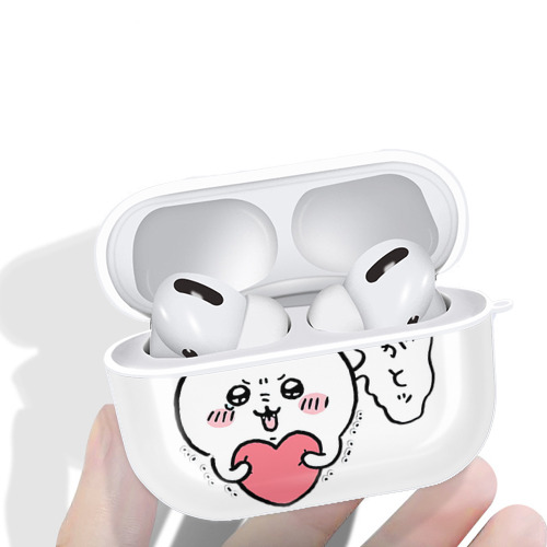 ちいかわ ハチワレ Chii-kawa hachiware 【AirPods Pro用】ハードシェル保護ケース 耐衝撃・防指紋・カラビナ付き商品仕様