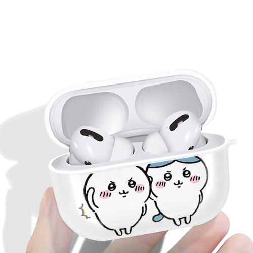 ちいかわ ハチワレ Chii-kawa hachiware 【AirPods Pro用】ハードシェル保護ケース 耐衝撃・防指紋・カラビナ付き商品仕様