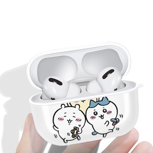 ちいかわ ハチワレ Chii-kawa hachiware 【AirPods Pro用】ハードシェル保護ケース 耐衝撃・防指紋・カラビナ付き商品仕様
