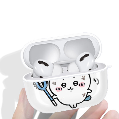 ちいかわ ハチワレ Chii-kawa hachiware 【AirPods Pro用】ハードシェル保護ケース 耐衝撃・防指紋・カラビナ付き商品仕様