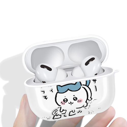 ちいかわ ハチワレ Chii-kawa hachiware 【AirPods Pro用】ハードシェル保護ケース 耐衝撃・防指紋・カラビナ付き商品仕様