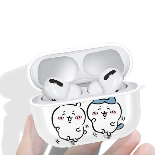 ちいかわ ハチワレ Chii-kawa hachiware 【AirPods Pro用】ハードシェル保護ケース 耐衝撃・防指紋・カラビナ付き商品仕様