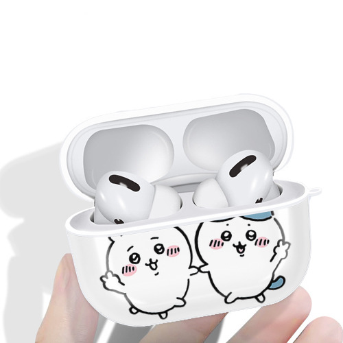 ちいかわ ハチワレ Chii-kawa hachiware 【AirPods Pro用】ハードシェル保護ケース 耐衝撃・防指紋・カラビナ付き商品仕様