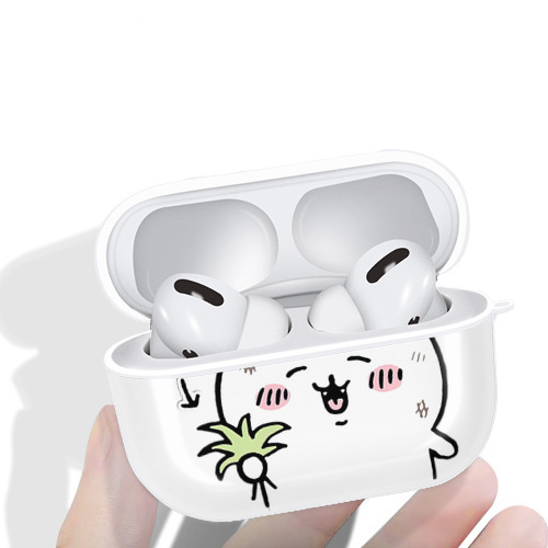 ちいかわ ハチワレ Chii-kawa hachiware 【AirPods Pro用】ハードシェル保護ケース 耐衝撃・防指紋・カラビナ付き商品仕様