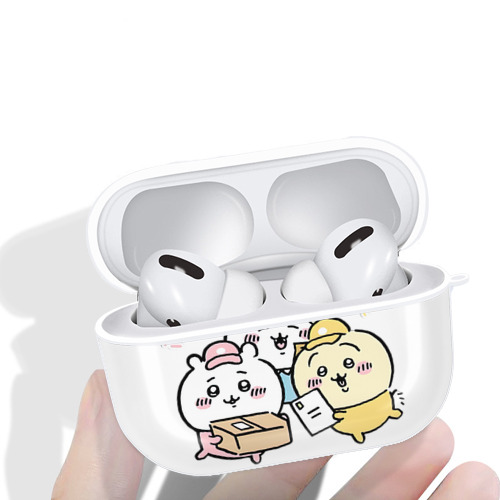 ちいかわ ハチワレ Chii-kawa hachiware 【AirPods Pro用】ハードシェル保護ケース 耐衝撃・防指紋・カラビナ付き商品仕様