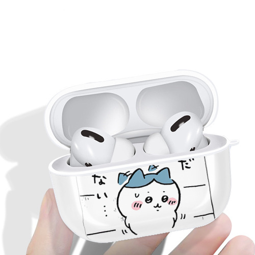 ちいかわ ハチワレ Chii-kawa hachiware 【AirPods Pro用】ハードシェル保護ケース 耐衝撃・防指紋・カラビナ付き商品仕様