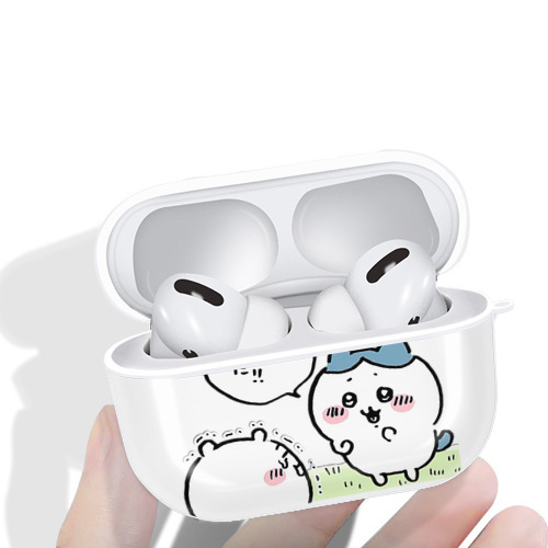ちいかわ ハチワレ Chii-kawa hachiware 【AirPods Pro用】ハードシェル保護ケース 耐衝撃・防指紋・カラビナ付き商品仕様