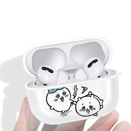 ちいかわ ハチワレ Chii-kawa hachiware 【AirPods Pro用】ハードシェル保護ケース 耐衝撃・防指紋・カラビナ付き商品仕様