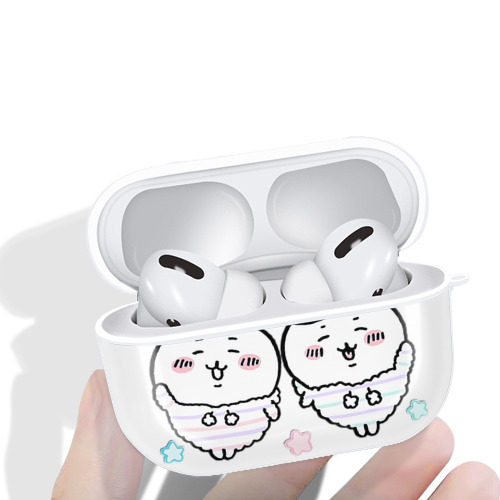 ちいかわ ハチワレ Chii-kawa hachiware 【AirPods Pro用】ハードシェル保護ケース 耐衝撃・防指紋・カラビナ付き商品仕様