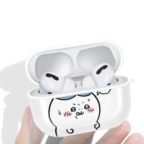 ちいかわ ハチワレ Chii-kawa hachiware 【AirPods Pro用】ハードシェル保護ケース 耐衝撃・防指紋・カラビナ付き商品仕様