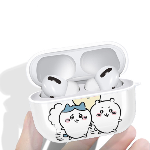 ちいかわ ハチワレ Chii-kawa hachiware 【AirPods Pro用】ハードシェル保護ケース 耐衝撃・防指紋・カラビナ付き商品仕様