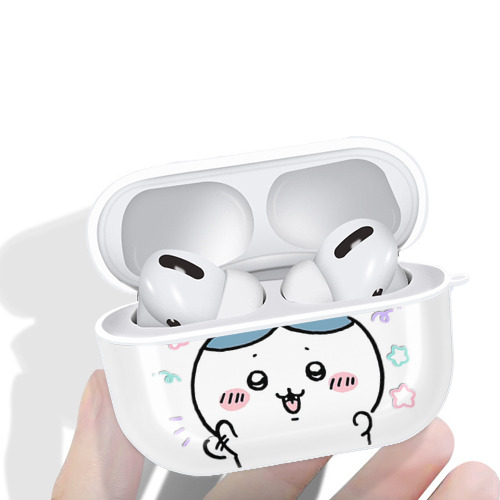 ちいかわ ハチワレ Chii-kawa hachiware 【AirPods Pro用】ハードシェル保護ケース 耐衝撃・防指紋・カラビナ付き商品仕様