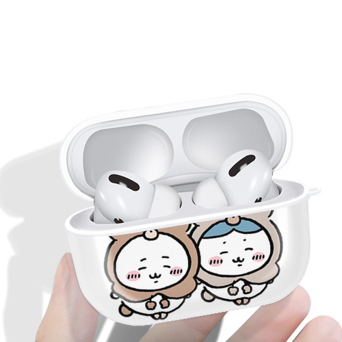 ちいかわ ハチワレ Chii-kawa hachiware 【AirPods Pro用】ハードシェル保護ケース 耐衝撃・防指紋・カラビナ付き商品仕様