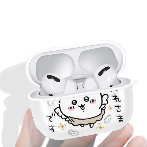ちいかわ ハチワレ Chii-kawa hachiware 【AirPods Pro用】ハードシェル保護ケース 耐衝撃・防指紋・カラビナ付き商品仕様