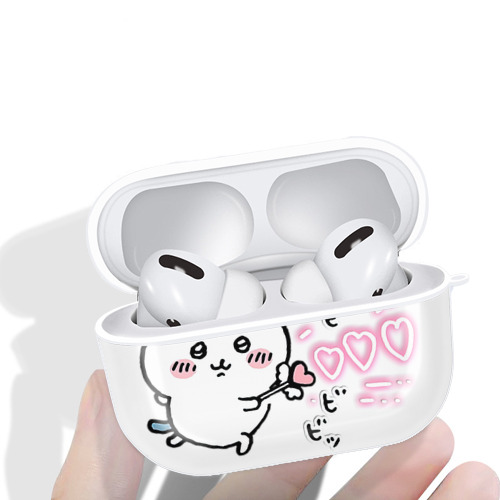 ちいかわ ハチワレ Chii-kawa hachiware 【AirPods Pro用】ハードシェル保護ケース 耐衝撃・防指紋・カラビナ付き商品仕様