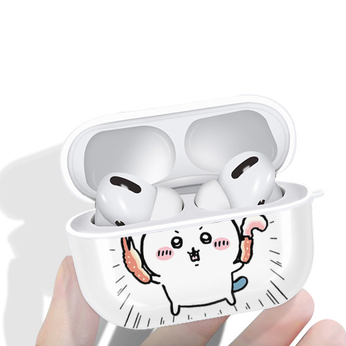 ちいかわ ハチワレ Chii-kawa hachiware 【AirPods Pro用】ハードシェル保護ケース 耐衝撃・防指紋・カラビナ付き商品仕様