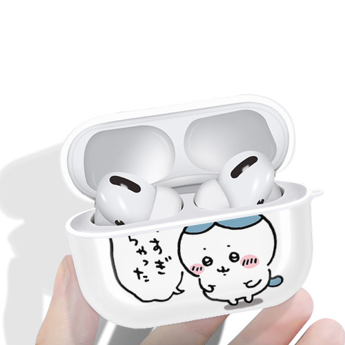 ちいかわ ハチワレ Chii-kawa hachiware 【AirPods Pro用】ハードシェル保護ケース 耐衝撃・防指紋・カラビナ付き商品仕様